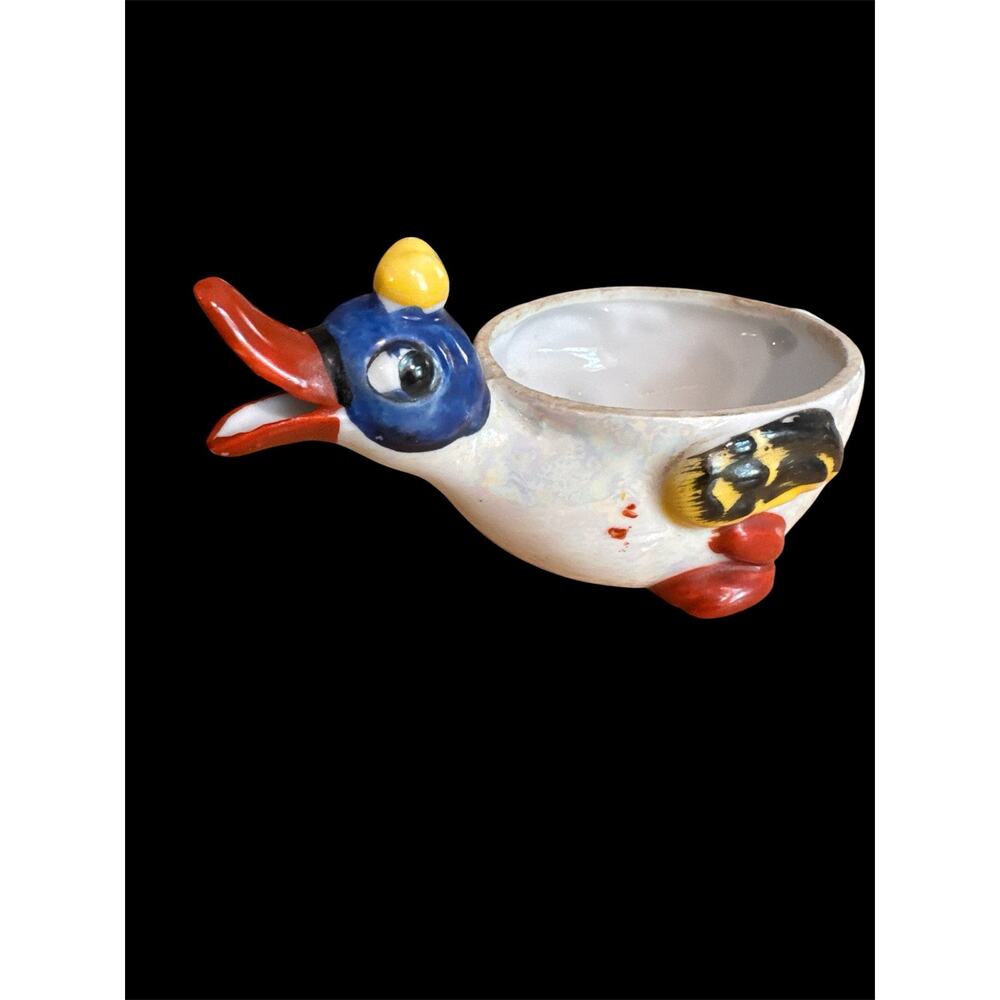 Vintage baby juice reamer duck handcrafted marked JAPAN